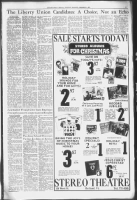 Rutland Daily Herald from Rutland, Vermont on December 2, 1971 · 19