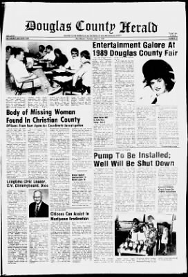 The Douglas County Herald from Ava, Missouri on July 13, 1989 · 1