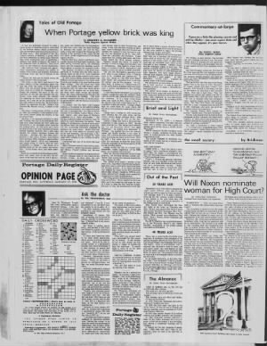 Portage Daily Register from Portage, Wisconsin • 2