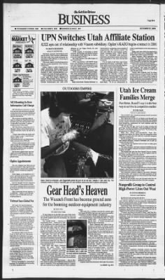 The Salt Lake Tribune from Salt Lake City, Utah on October 21, 2000 · 16