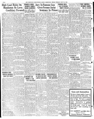 Corsicana Semi-Weekly Light from Corsicana, Texas on May 20, 1930 · Page 2