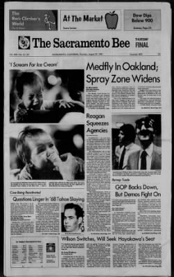 The Sacramento Bee from Sacramento, California on August 27, 1981 · 1