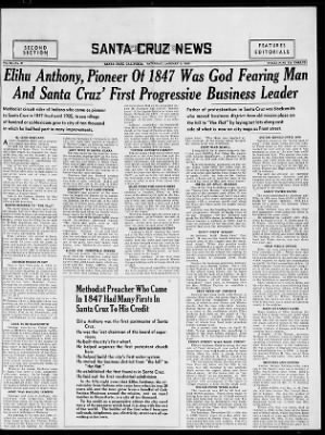 Santa Cruz Evening News from Santa Cruz, California on January 2, 1937 · Page 9