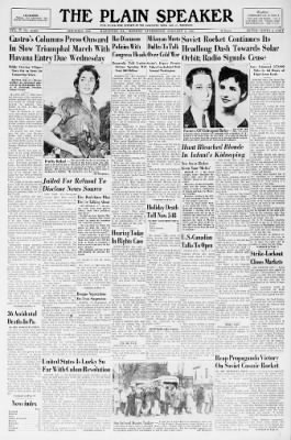 The Plain Speaker from Hazleton, Pennsylvania on January 5, 1959 · Page 1