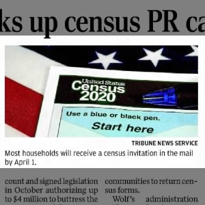 Invitations to complete 2020 census will arrive by mail