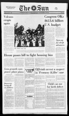 The San Bernardino County Sun from San Bernardino, California on June 13, 1980 · Page 1