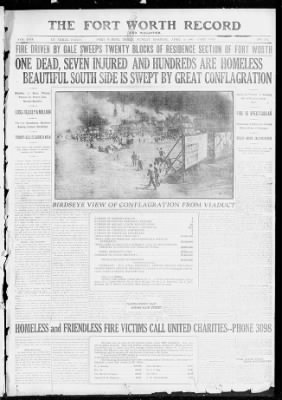 The Fort Worth Record and Register from Fort Worth, Texas • 1
