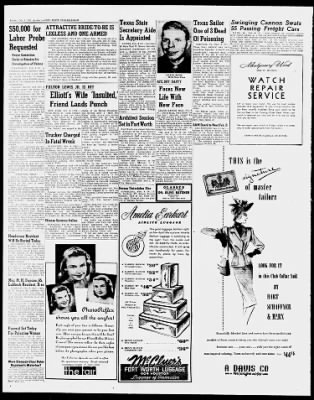 Fort Worth Star-Telegram from Fort Worth, Texas on February 9, 1947 · 4