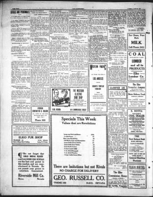 Elko Independent from Elko, Nevada on June 20, 1916 · 4