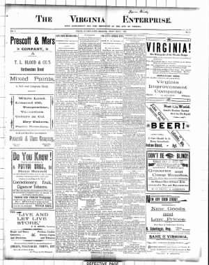 The Virginia Enterprise from Virginia, Minnesota • Page 1