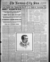 Front page with account of Booker T. Washington's last days, death & funeral, as well as tributes