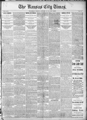 The Kansas City Times from Kansas City, Missouri • 1