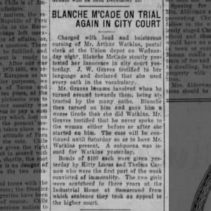 Blanche in Court