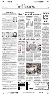 The News and Observer from Raleigh, North Carolina on August 21, 2007 · D3
