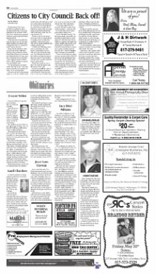 Hood County News from Granbury, Texas • Page 10