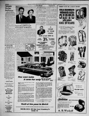 The Pocono Record from Stroudsburg, Pennsylvania on February 3, 1955 · Page 16