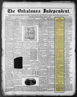 The Oskaloosa Independent