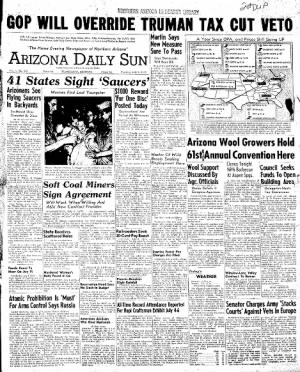 Arizona Daily Sun from Flagstaff, Arizona • Page 1