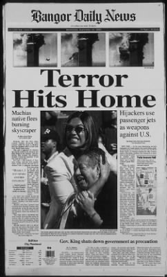 The Bangor Daily News from Bangor, Maine on September 12, 2001 · 3
