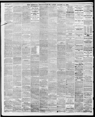 Daily Missouri Republican from St. Louis, Missouri on August 11, 1866 · 2