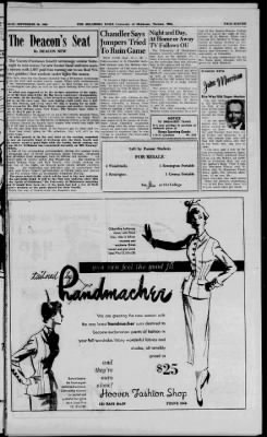 The Oklahoma Daily from Norman, Oklahoma on September 20, 1949 · 11
