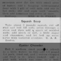 Squash Soup (1904)