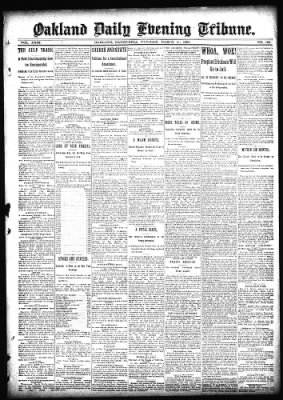 Oakland Tribune from Oakland, California on March 11, 1890 · Page 1