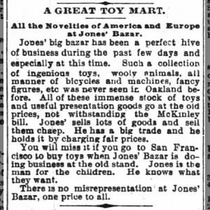 A Great Toy Mart