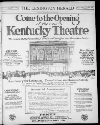 The Lexington Herald from Lexington, Kentucky on October 1, 1922 · 25