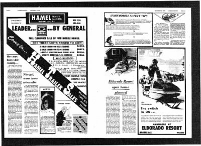 Quesnel Cariboo Observer from Quesnel, British Columbia, Canada on November 12, 1970 · E2