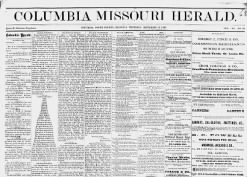 Columbia Missouri Herald