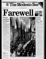 Example of American newspaper coverage of Princess Diana's funeral