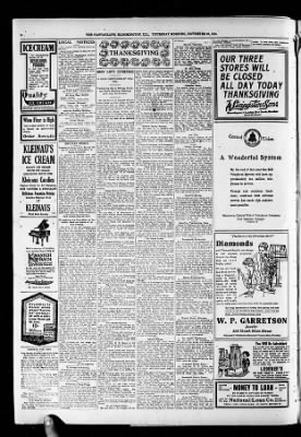 The Pantagraph from Bloomington, Illinois on November 30, 1916 · Page 6