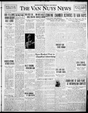 The Van Nuys News and Valley Green Sheet from Van Nuys, California • 1