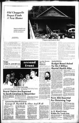 The Index-Journal from Greenwood, South Carolina on October 6, 1972 · Page 9