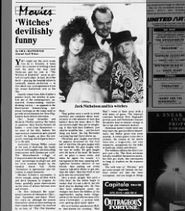 The Witches of Eastwick 1/2 *