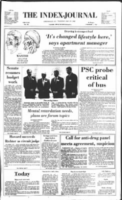 The Index-Journal from Greenwood, South Carolina on May 19, 1988 · Page 1