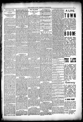 Bismarck Tribune from Bismarck, North Dakota on November 2, 1883 · Page 7