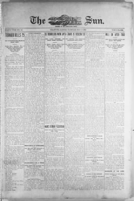 The Sun from Chanute, Kansas • Page 1