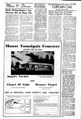 Daily Independent Journal from San Rafael, California on August 3, 1957 · Page 33