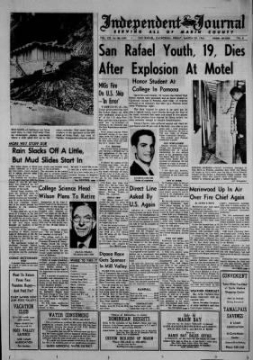 Daily Independent Journal from San Rafael, California on March 29, 1963 · Page 1