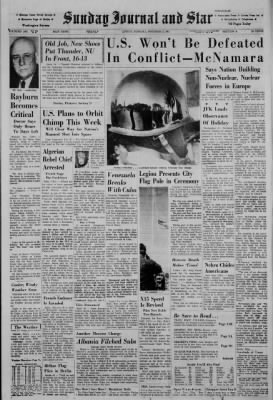 The Lincoln Star from Lincoln, Nebraska on November 12, 1961 · Page 1