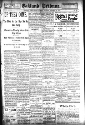 Oakland Tribune from Oakland, California on October 10, 1893 · Page 1