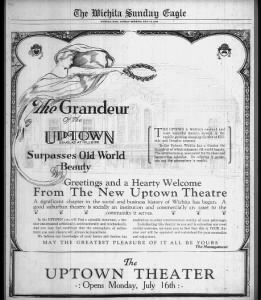 Uptown Theatre opening 1
