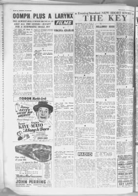 Evening Standard from London, Greater London, England on August 18, 1949 · 8