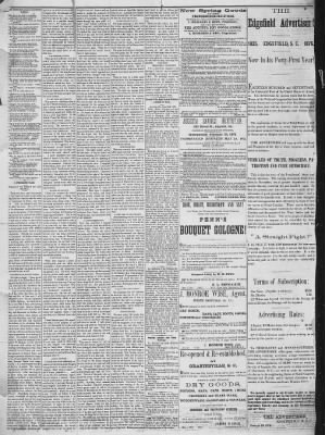 Edgefield Advertiser from Edgefield, South Carolina on August 10, 1876 · Page 4