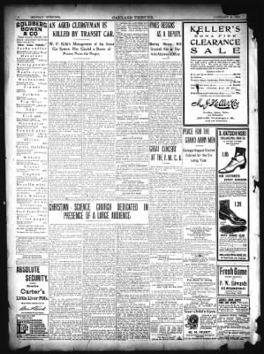 Oakland Tribune from Oakland, California on January 6, 1902 · Page 8