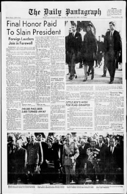 The Pantagraph from Bloomington, Illinois on November 25, 1963 · Page 1