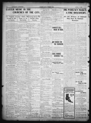 Oakland Tribune from Oakland, California on April 6, 1901 · Page 2