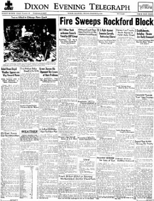 The Dixon Telegraph from Dixon, Illinois • Page 1
